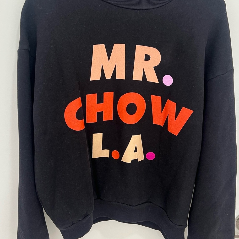 Madhappy Black Sweatshirt with Colorful Print